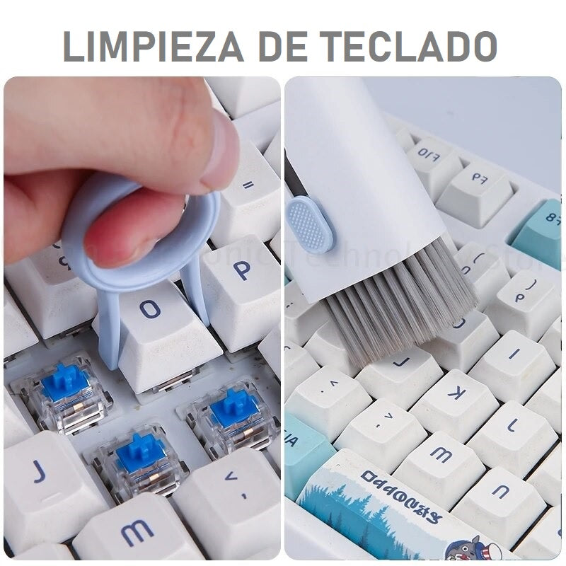 NUEVO KIT LIMPIADOR PORTÁTIL 7 EN 1 PARA LAPTOP